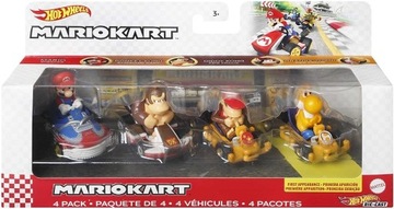 Hot Wheels Mario Kart - Zestaw 4-pak HDB22