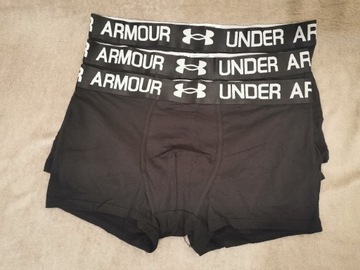 Bokserki męskie Under Armour XXL, 3 szt. czarnych.