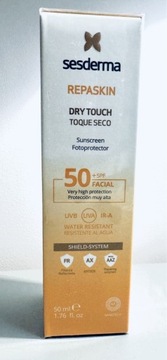 Sesderma repaskin dry touch SPF50 filtr fotoprotektor UVA IR