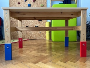 Stół biurko dla dziecka SANSAD IKEA regulacja wys.