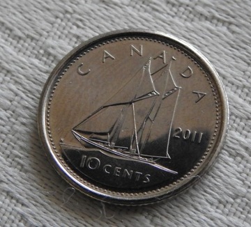 10 centów Kanada (Canada) - 2011r. 