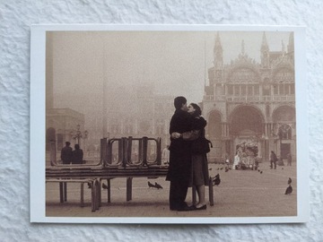 Kartka romantyczna – pocałunek w Wenecji