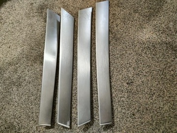 Listwy dekory szczotkowane aluminium audi a3 8p