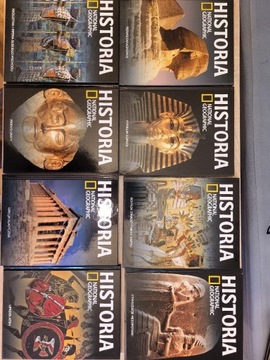 Kolekcja National Geographic Historia 1-11+18 i 19