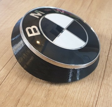 EMBLEMAT LOGO ZNACZEK BMW X5 E70 Tył czarno-biały