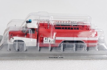 Tatra 148 CAS 32 straż pożarna 1:43 Kultowe ciężarówki z epoki PRL nr 64