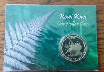 1 dolar rowi kiwi 2005 rok Nowa Zelandia 