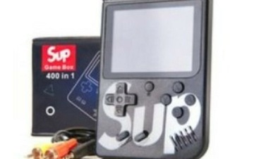 Konsola przenośna Game Boy 400 gier czarna Gry i p