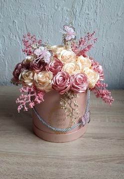 Flowerbox wieczne róże Dzień Matki urodziny