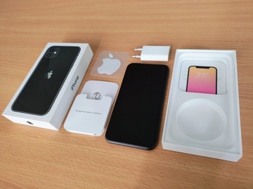iPhone 11 64gb z pudełkiem i ładowarką