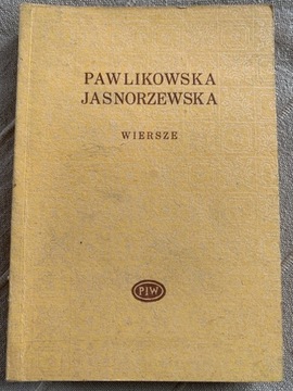 Pawlikowska Jasnorzewską Wiersze. C