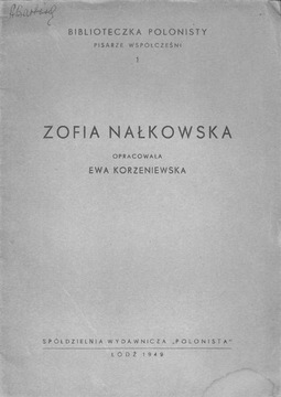 Zofia Nałkowska - Biblioteczka Polonisty