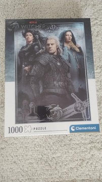 Puzzle Clementoni 1000 elementów The Witcher 39592