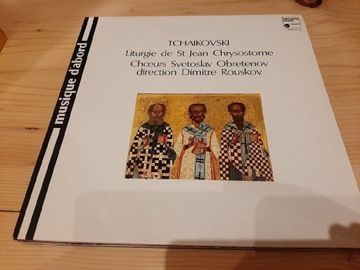 Tchaikovski Liturgie de St. Jean  Mint LP