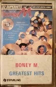 Boney M. Greatest Hits - kaseta 