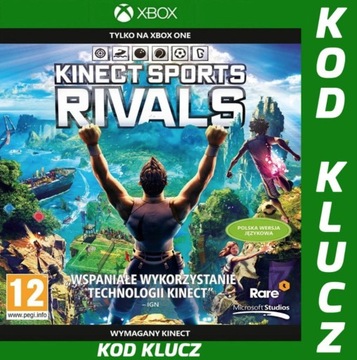 Kinect Sports Rivals PL XBOX ONE S / X / KLUCZ