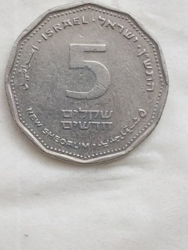 172 Izrael 5 nowych szekli, 5750 ( 1990 )