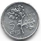Turcja 5 kurus 1975