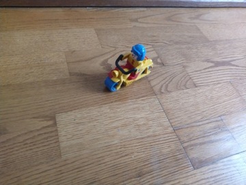 LEGO Duplo cyrk Klaun Cyrkowiec na motorze 