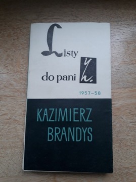 Listy do Pani Z. 1957-1958 Kazimierz Brandys 1960