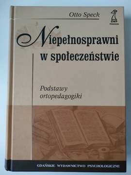 Speck "Niepełnosprawni w społeczeństwie"