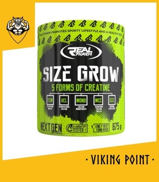 *SIZE GROW/ TRUSKAWKA-ARBUZ/ Real Pharm *- 675g