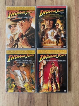 4DVD Indiana Jones kolekcja filmów