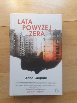Anna Cieplak ,,Lato powyżej zera'' książka