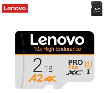 Karta pamięci Lenovo 4K Micro SD 2TB+ADAPTER!