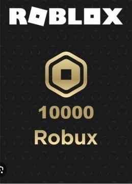 Roblox | Doładowanie 10000 Robux | Działa w Polsce
