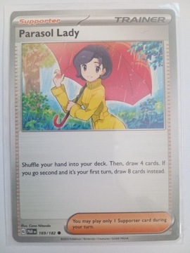 Pokemon TCG Parasol Lady 169/182