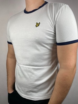 T-shirt Lyle & Scott - Rozmiar M - Kolor Biały