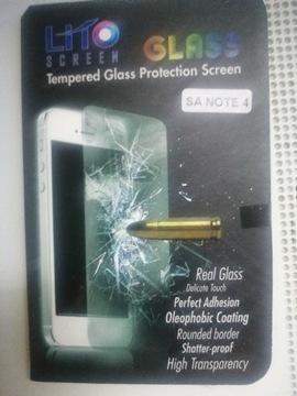 Szkło ochronne Samsung Note 4 Nowe