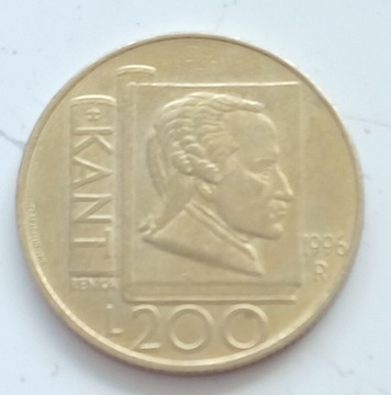 San Marino - 200 lira - 1996r. 