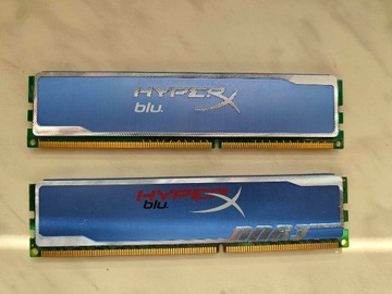 Kingston HyperX Blue 2x4GB DDR3 1333MHz CL9