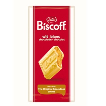 Czekolada Lotus Biscoff Biała Czekolada z kremem