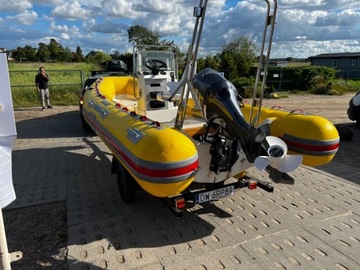 RIB sufr 540 motorówka z silnikiem