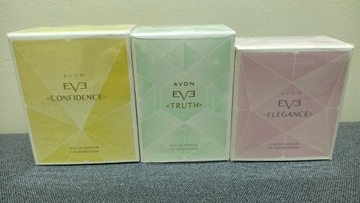 Avon zestaw 3szt. wód perfumowanych EVE nowe folia