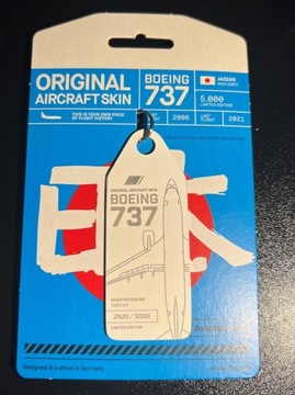 Aviationtag - Boeing B737 ANA - Część prawdziwego samolotu!