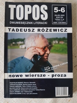 Topos nr 84-85 (5-6/2005) Tadeusz Różewicz