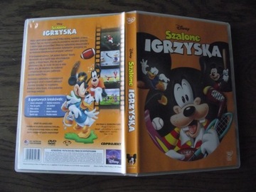 SZALONE IGRZYSKA - MYSZKA MIKI ,bajka Disney DVD 