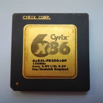 Stary procesor Cyrix 6x86