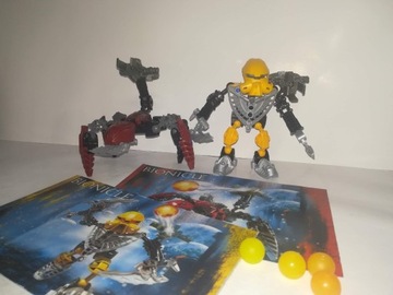 Lego BIONICLE 8930 Dekar 8931 Thulox