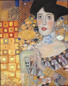 Obraz Gustav Klimt "Portret Adele Bloch-Bauer"