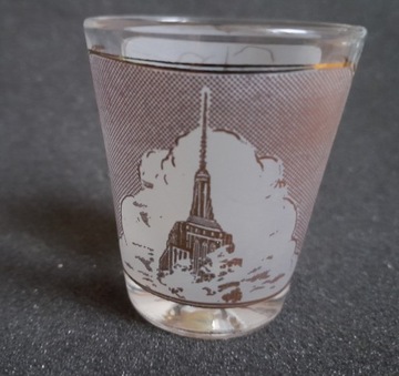 Empire State Building New York kieliszek souvenir