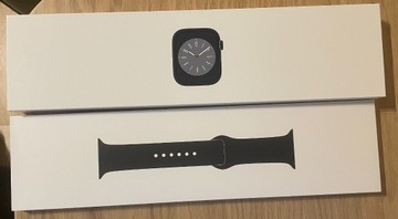 Apple Watch 8 45 mm Alu GPS+GSM Midnight Gwarancja