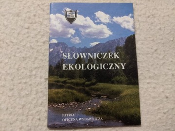 Słowniczek ekologiczny, M. Ciesielska, 1994 r.