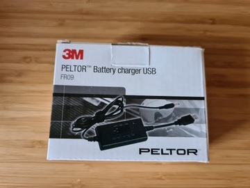 PELTOR USB  zasilacz FR09  3 ładowarka