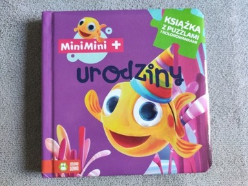 Książka z puzzlami i Urodziny rybki MiniMini