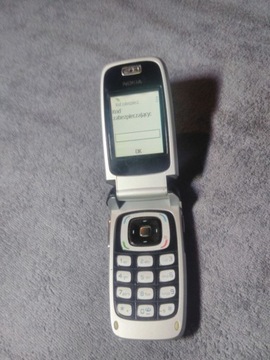 Nokia 6103 rm-161 161 telefon z klapką klawiaturą 